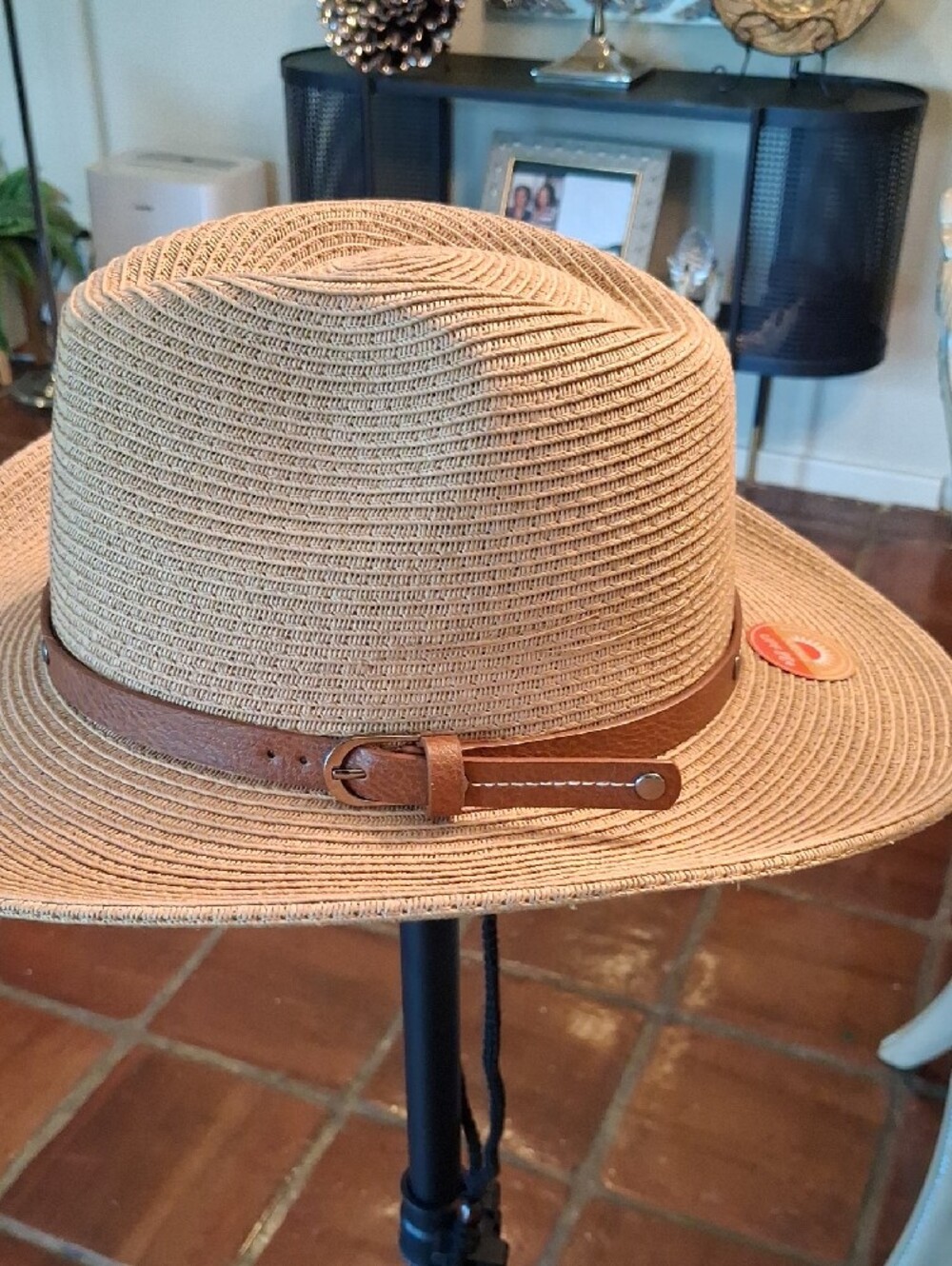 Furtalk Cowboy Hat With Faux Leather Trim L/XL - Picture 4 of 6